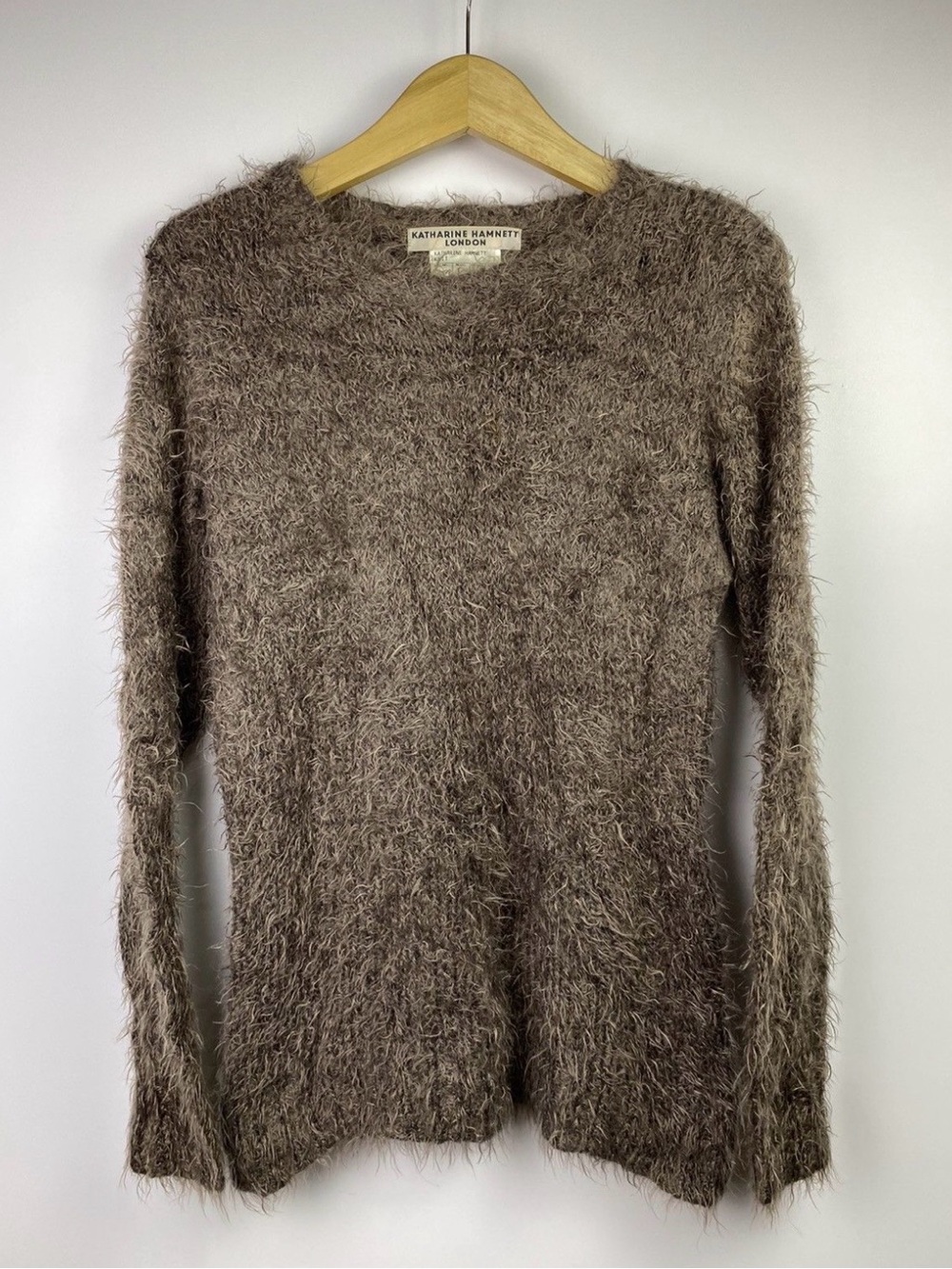 Mohair knit sweater